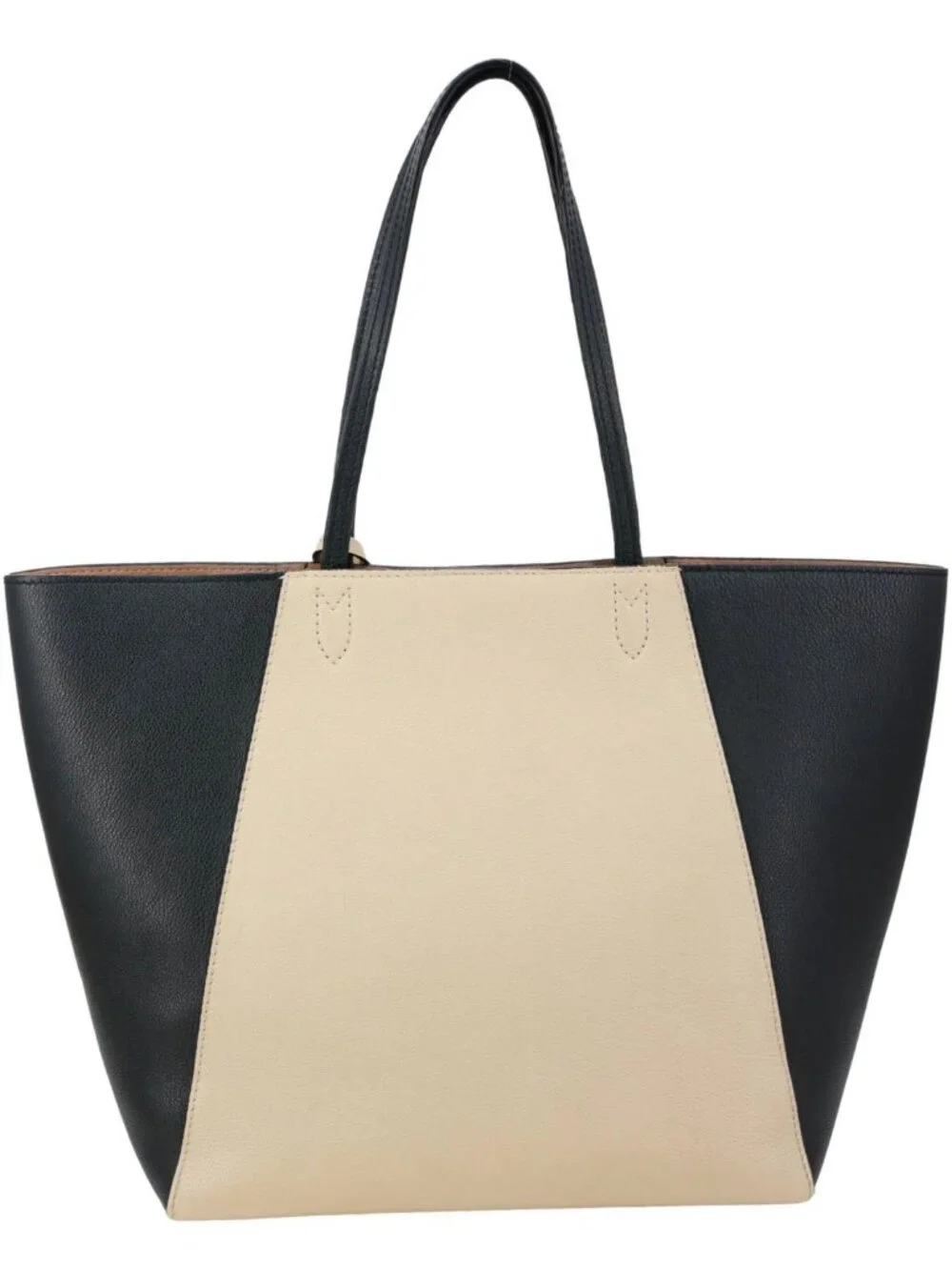 Louis Vuitton  Lockme Cabas Leather Tote Bag Bicolor
